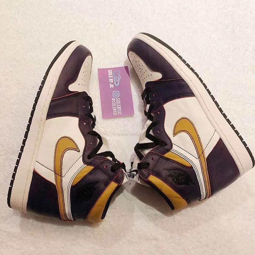 Nike SB Air Jordan 1 Lakers CD6578-507???????????