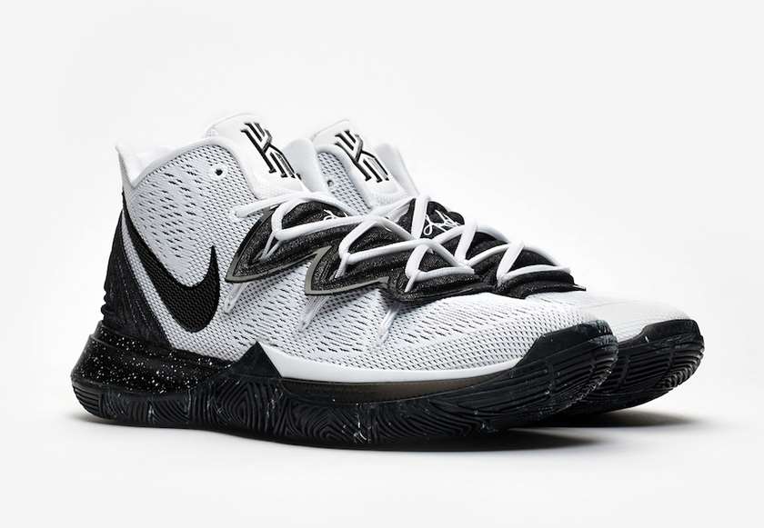 Nike Kyrie 5 Oreo White Black AO2918-100?????:registered:?????