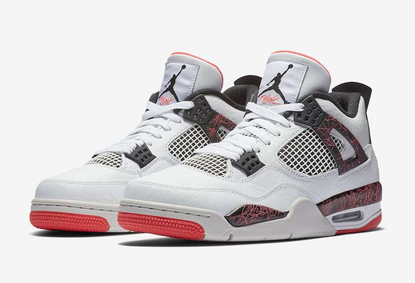 Air Jordan 4 Flight Nostalgia White Bright Crimson 308497-116?????:registered:?????