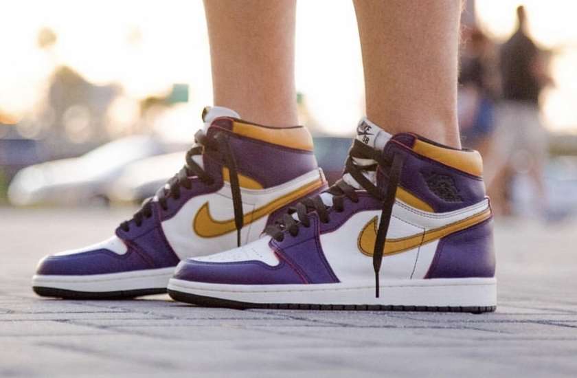 Nike SB Air Jordan 1 Lakers Court???????????-|????CD6578-507???????????