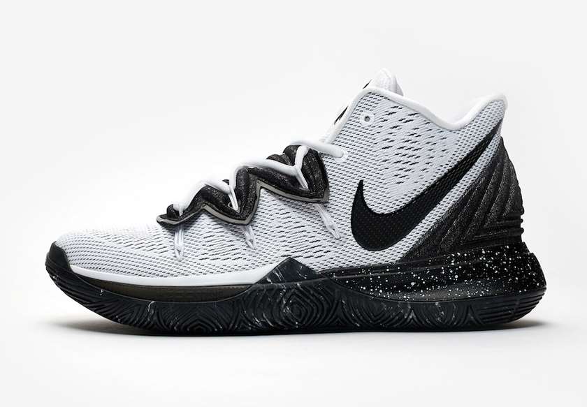 Nike Kyrie 5 Oreo White Black AO2918-100?????:registered:?????