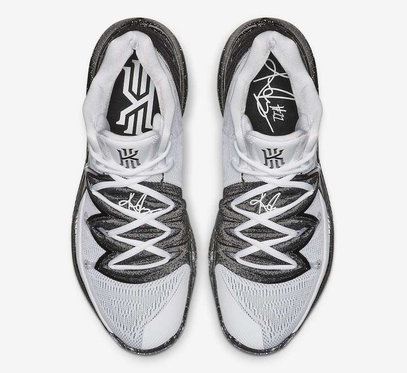 Nike Kyrie 5 Oreo White Black AO2918-100???????????????