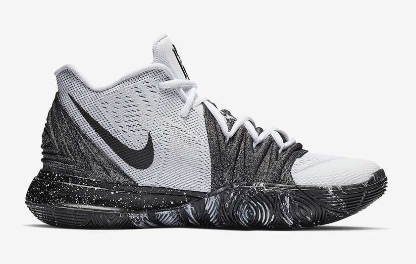 Nike Kyrie 5 Oreo White Black AO2918-100???????????????