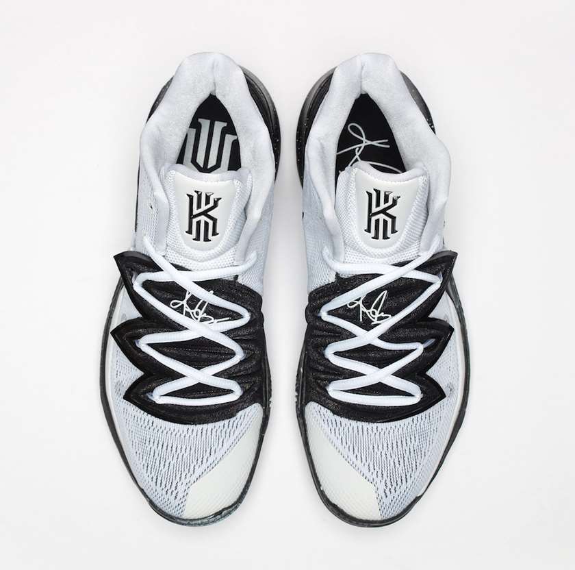 Nike Kyrie 5 Oreo White Black AO2918-100?????:registered:?????