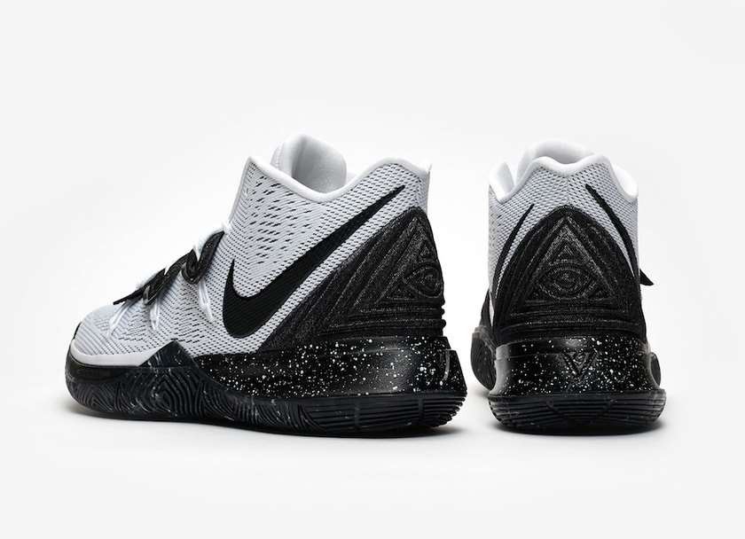 Nike Kyrie 5 Oreo White Black AO2918-100?????:registered:?????