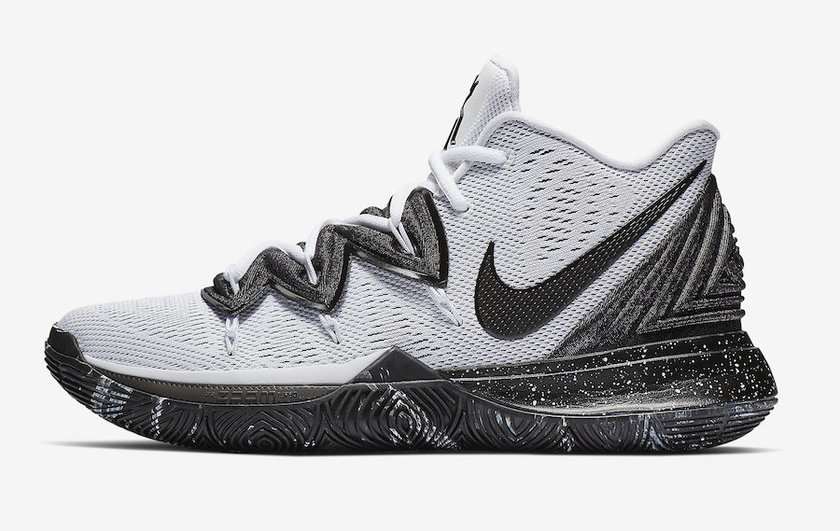 Nike Kyrie 5 Oreo White Black AO2918-100???????????????