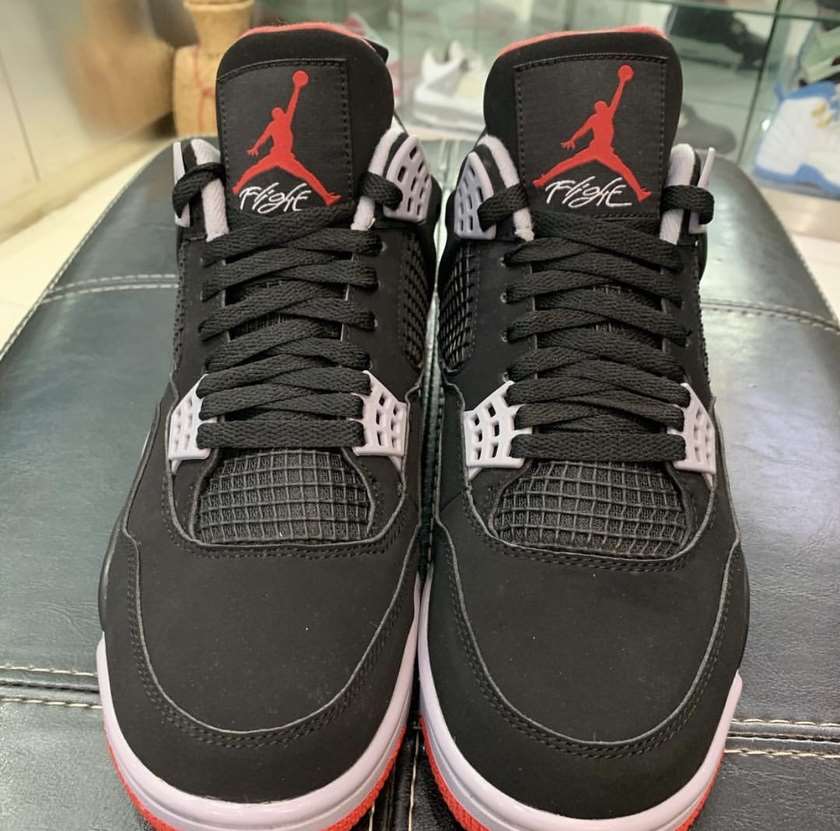 Air Jordan 4 Bred 2019 308497-060?????:registered:?????