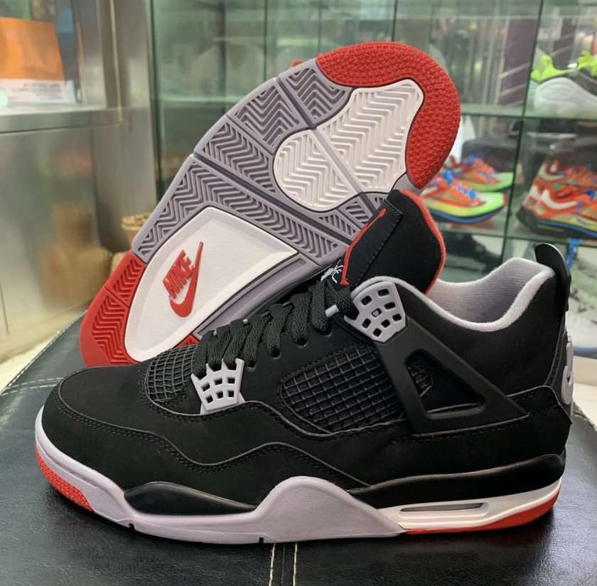 Air Jordan 4 Bred 2019 308497-060?????:registered:?????