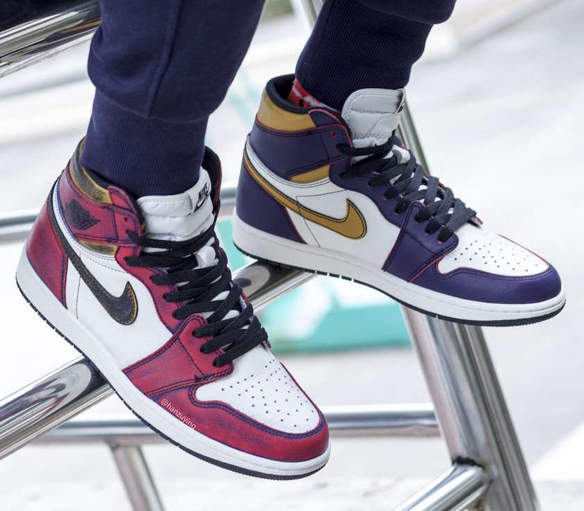 Nike SB Air Jordan 1 Chicago Lakers CD6578-507 Release Date