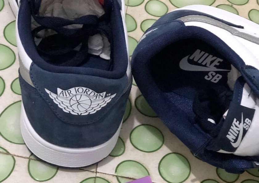 Nike SB Air Jordan 1???Eric Koston Midnight Navy Ember Glow CJ7891-400???????????