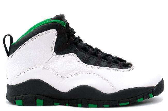 Air Jordan 10 Seattle Supersonics 310805-137???????????