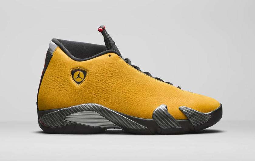 Air Jordan 14 Yellow Ferrari BQ3685-706?????:registered:?????