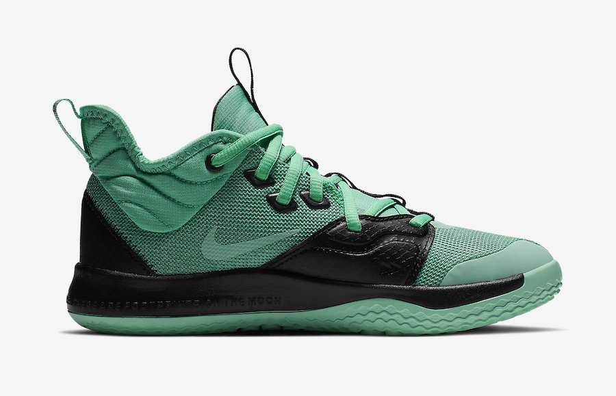 Nike PG 3 GS Menta Green Emerald Rise AQ2462-330???????????