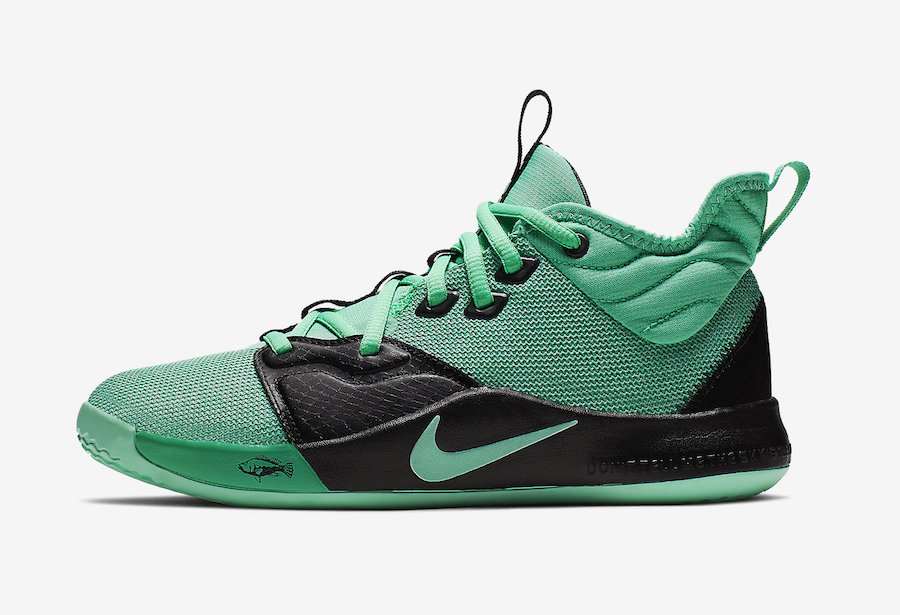 Nike PG 3 GS Menta Green Emerald Rise AQ2462-330???????????